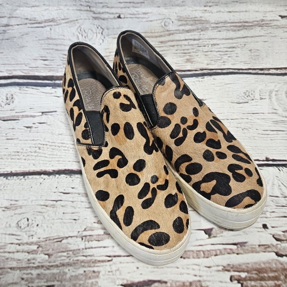 Skechers leopard print sneakers - Picture 1 of 12